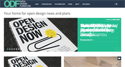 Desktop Screenshot of opendesignfurniture.com